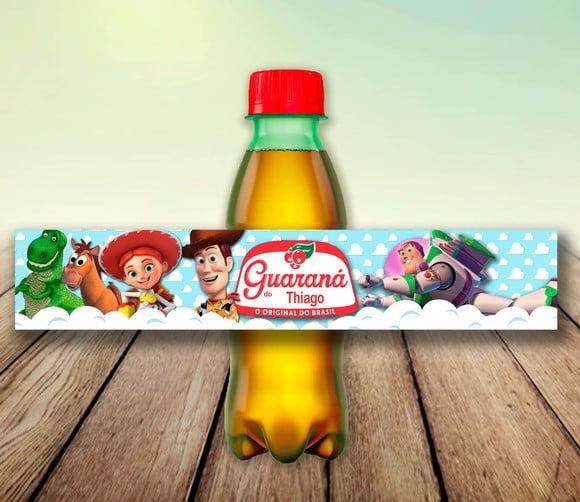 Rotulo Adesivo Guarana (arte Digital) - Toy Story