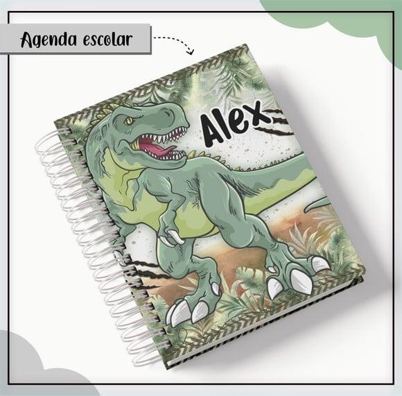 Agenda Escolar 2025 - Dinossauro
