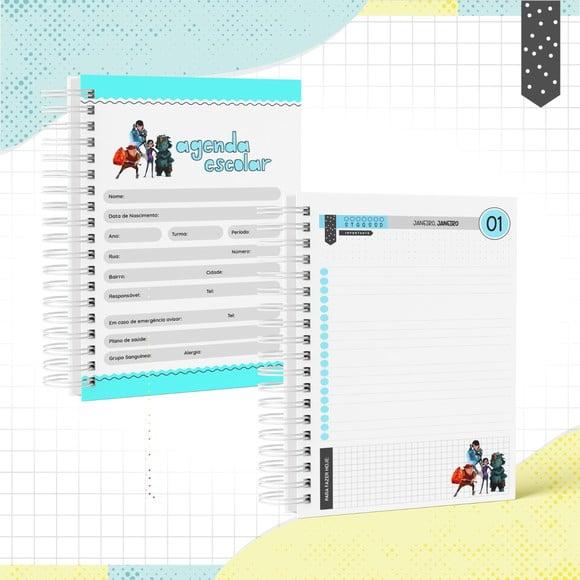 Agenda Escolar 2026 - Caçadore de Trolls