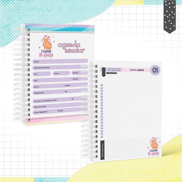 Agenda Escolar 2026 - Kpop