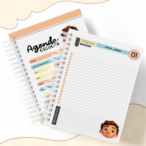 Agenda Escolar 2026 - Luca (1dpp)