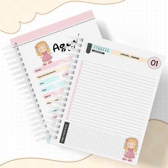 Agenda Escolar 2026 - Mascote (1 Dia Por Pagina)