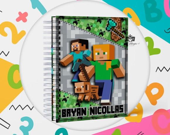 Agenda Escolar 2026 - Minecraft