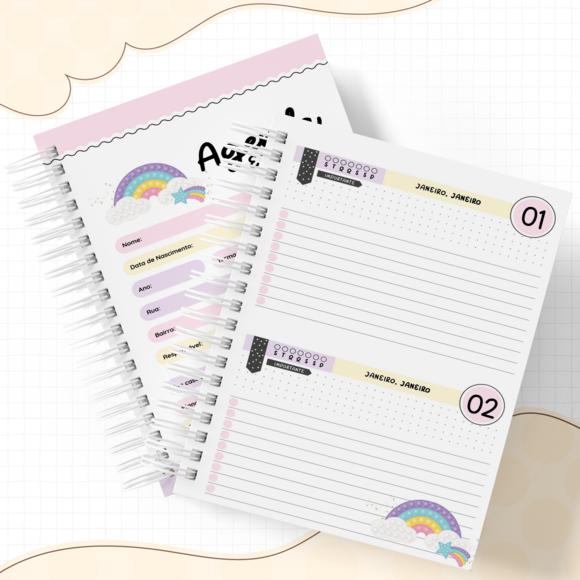 Agenda Escolar 2026 - Pop It Menina (2dpp)