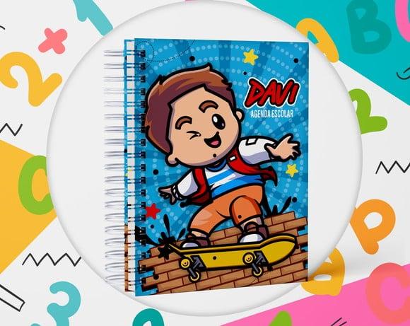Agenda Escolar 2026 - Skate 02