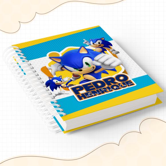 Agenda Escolar 2026 - Sonic