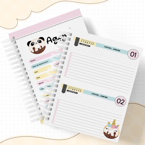 Agenda Escolar 2026- Donuts (2dpp)