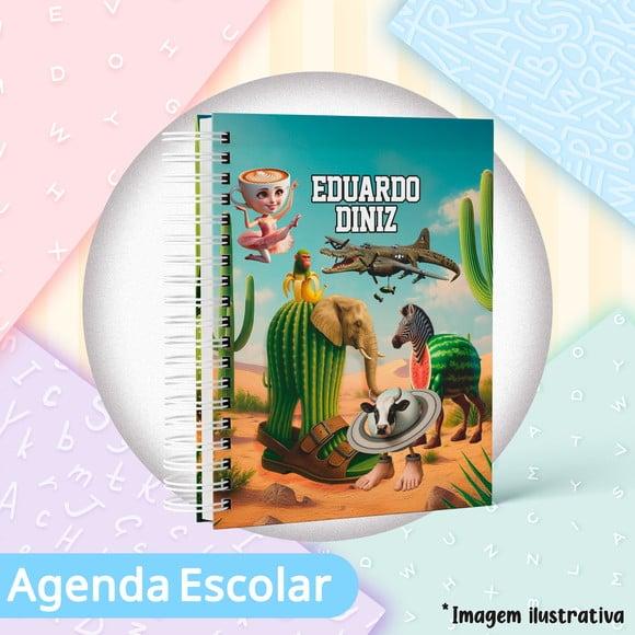 Agenda Escolar Datada 2026 - Brainrot