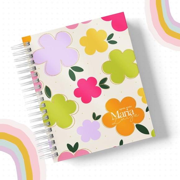 Agenda Escolar Datada 2026 - Floral Colors