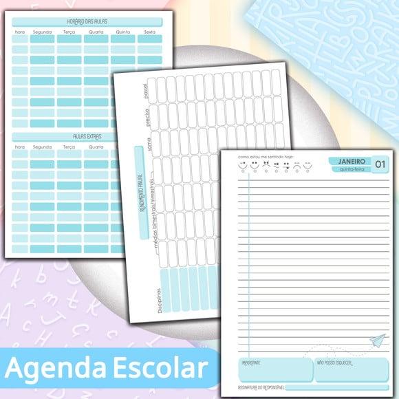Agenda Escolar Datada 2026 - Friday Night Funkin