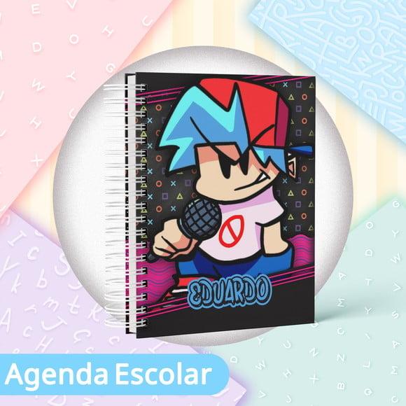 Agenda Escolar Datada 2026 - Friday Night Funkin