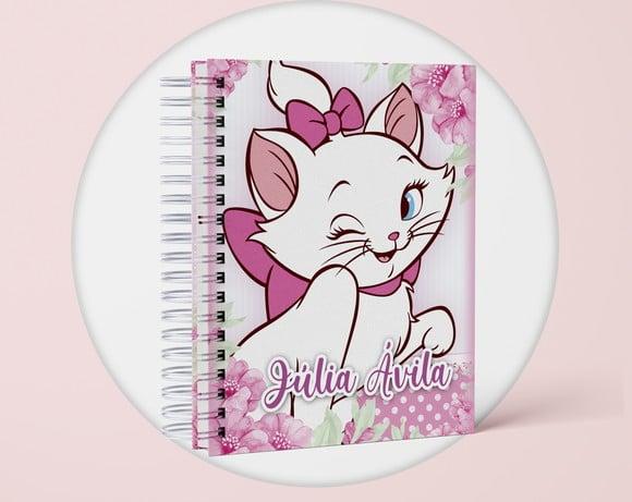 Agenda Escolar Datada 2026 - Gatinha Marie