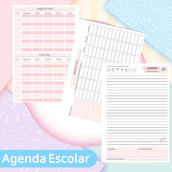 Agenda Escolar Datada 2026 - Moranguinho