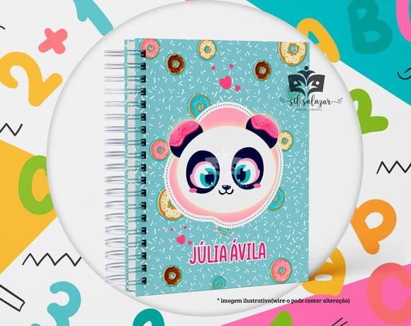 Agenda Escolar Datada 2026 - Panda Donuts Puket