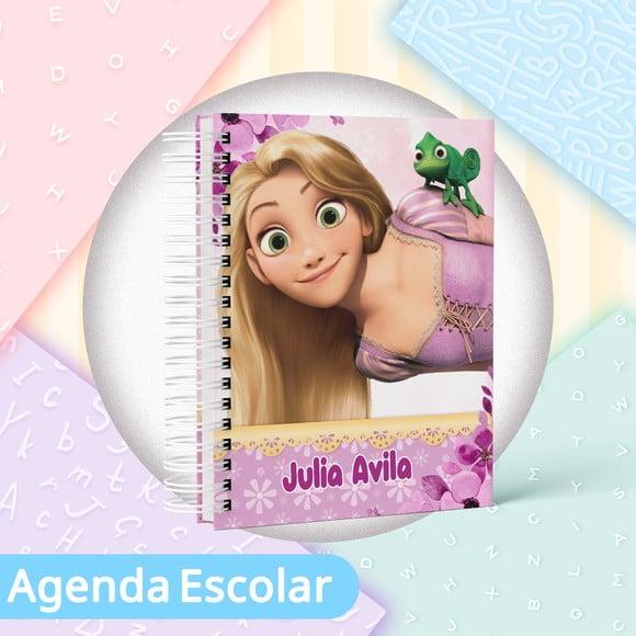 Agenda Escolar Datada 2026 - Rapunzel