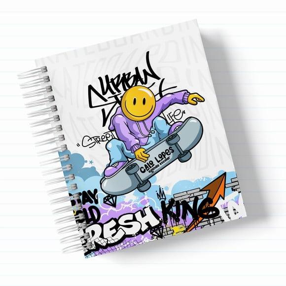 Agenda Escolar Datada 2026 - Skate