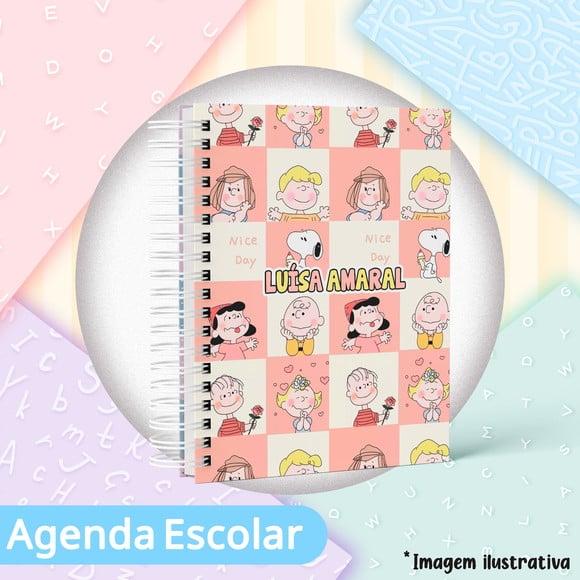 Agenda Escolar Datada 2026 - Snoopy 02