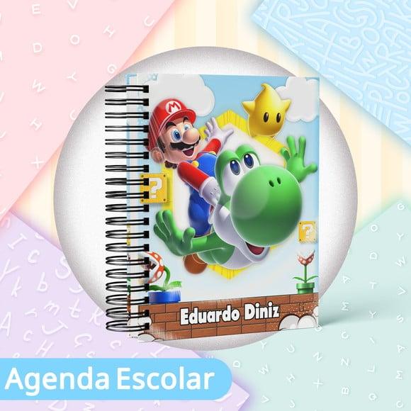 Agenda Escolar Datada 2026 - Super Mario 02