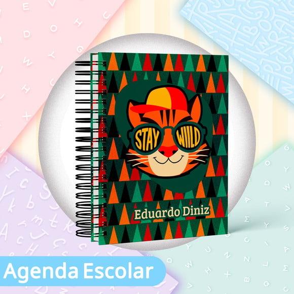 Agenda Escolar Datada 2026 - Tigre Puket