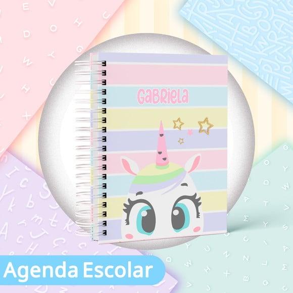 Agenda Escolar Datada 2026 - Unicornio Cherry Puket