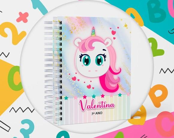 Agenda Escolar Datada 2026 - Unicornio Puket