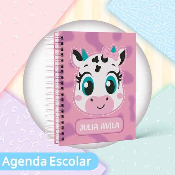 Agenda Escolar Datada 2026 - Vaquinha Patches Puket