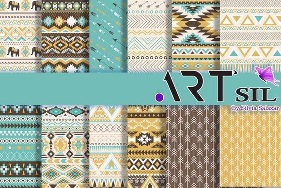 Kit Digital - Papel Digital - Tribal 03