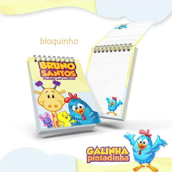 Kit Digital Volta as Aulas - Galinha Pintadinha Azul