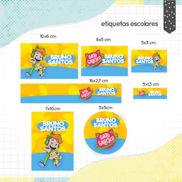 Kit Digital Volta as Aulas - Gato Galáctico 02
