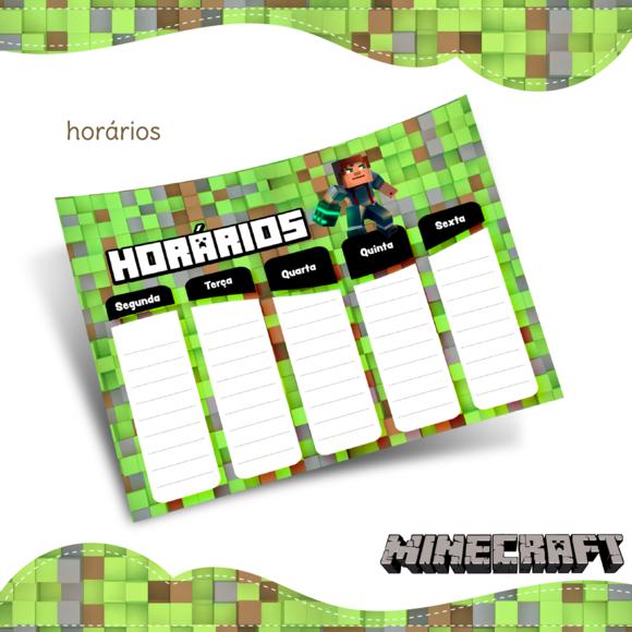 Kit Digital Volta as Aulas - Minecraft