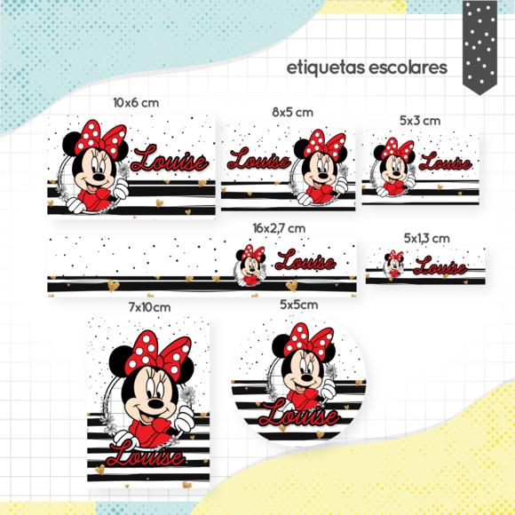 Kit Digital Volta as Aulas - Minnie Vermelha 02