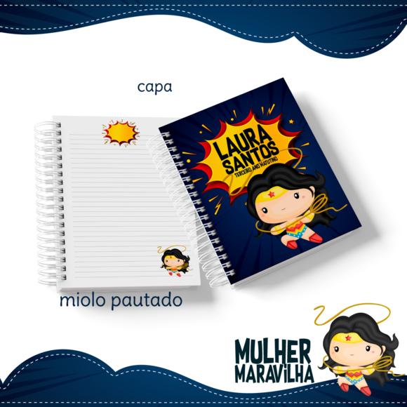 Kit Digital Volta as Aulas - Mulher Maravilha