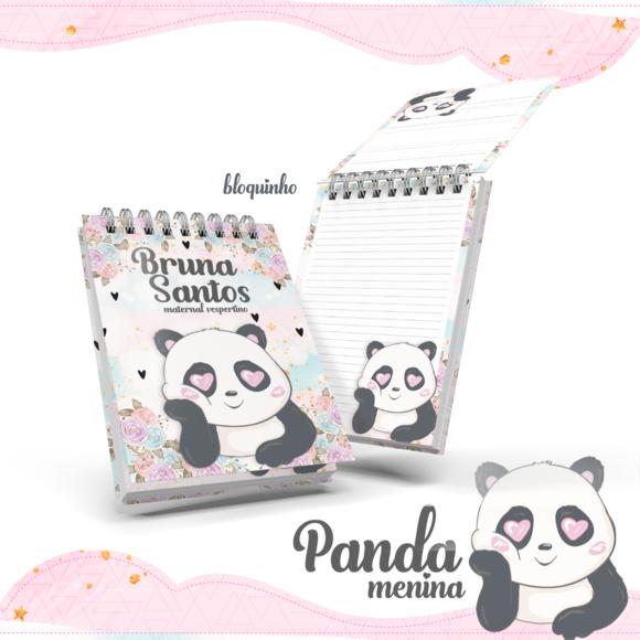 Kit Digital Volta as Aulas - Panda Menina