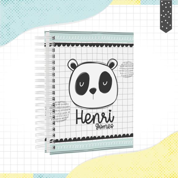 Kit Digital Volta as Aulas - Panda Menino 02
