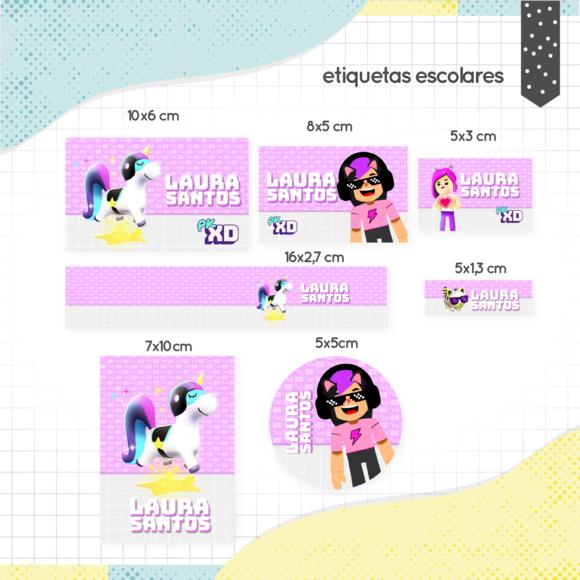 Kit Digital Volta as Aulas - Pkxd Menina 02