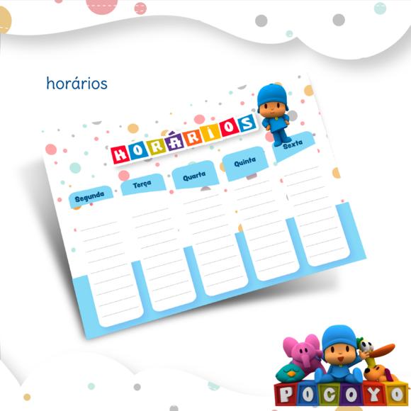 Kit Digital Volta as Aulas - Pocoyo