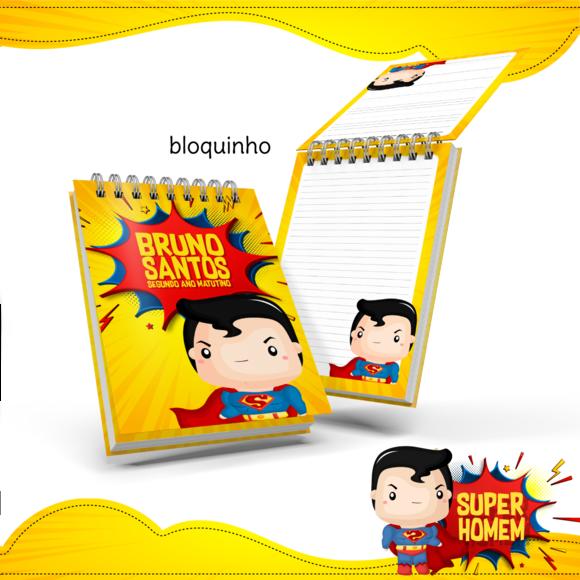 Kit Digital Volta as Aulas - Super Homem