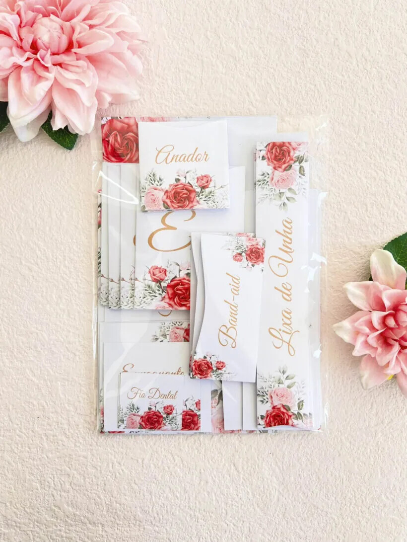 Kit Toillete Personalizado | Kit Banheiro | QUALQUER ARTE