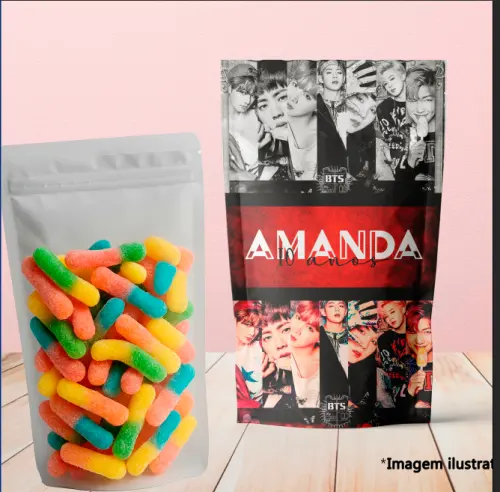 Saquinho Ziplock - BTS