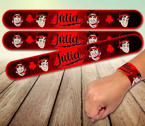 Pulseira bate enrola - Enaldinho