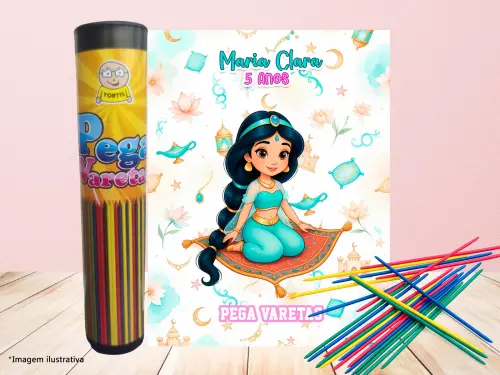 Pega Varetas - Princesa Jasmine