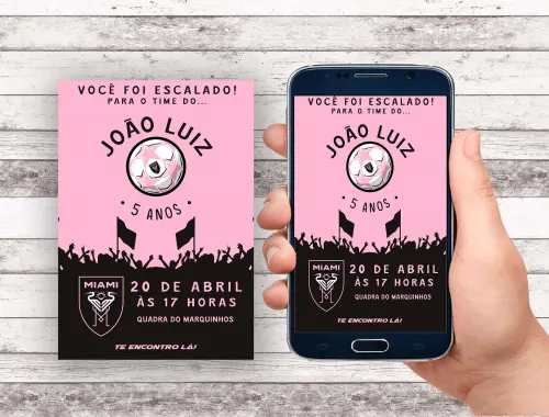 Convite Virtual - Inter Miami