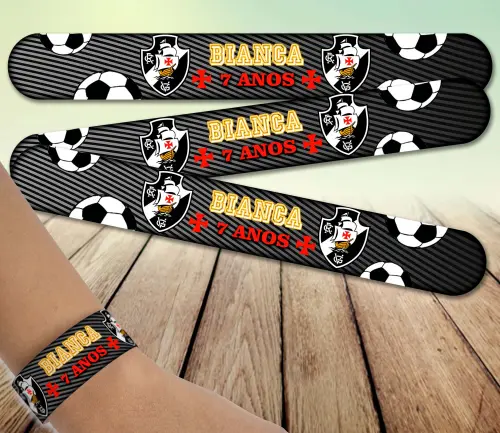 Pulseira bate enrola - Vasco