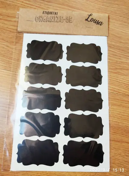 60 Etiquetas Lousa