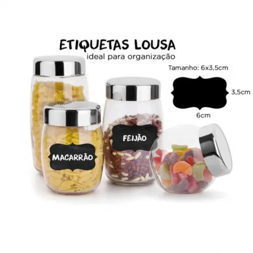 60 Etiquetas Lousa