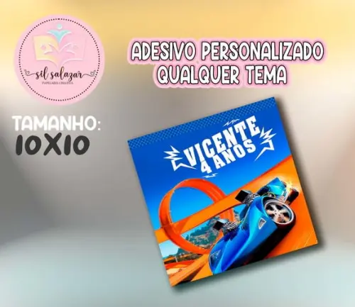 Adesivo Sacolinha P - Hot Wheels