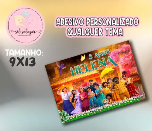 Adesivo Sacolinha P - Encanto