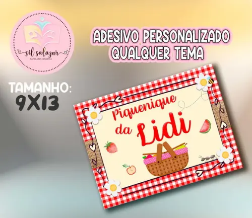 Adesivo Sacolinha P - Picnic