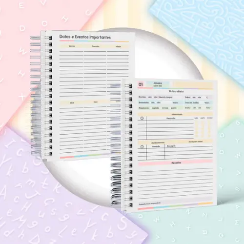 Agenda Baby Datada 2026 - Preston Pug