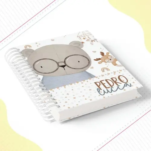 Agenda Berçario - Brinquedos Menino